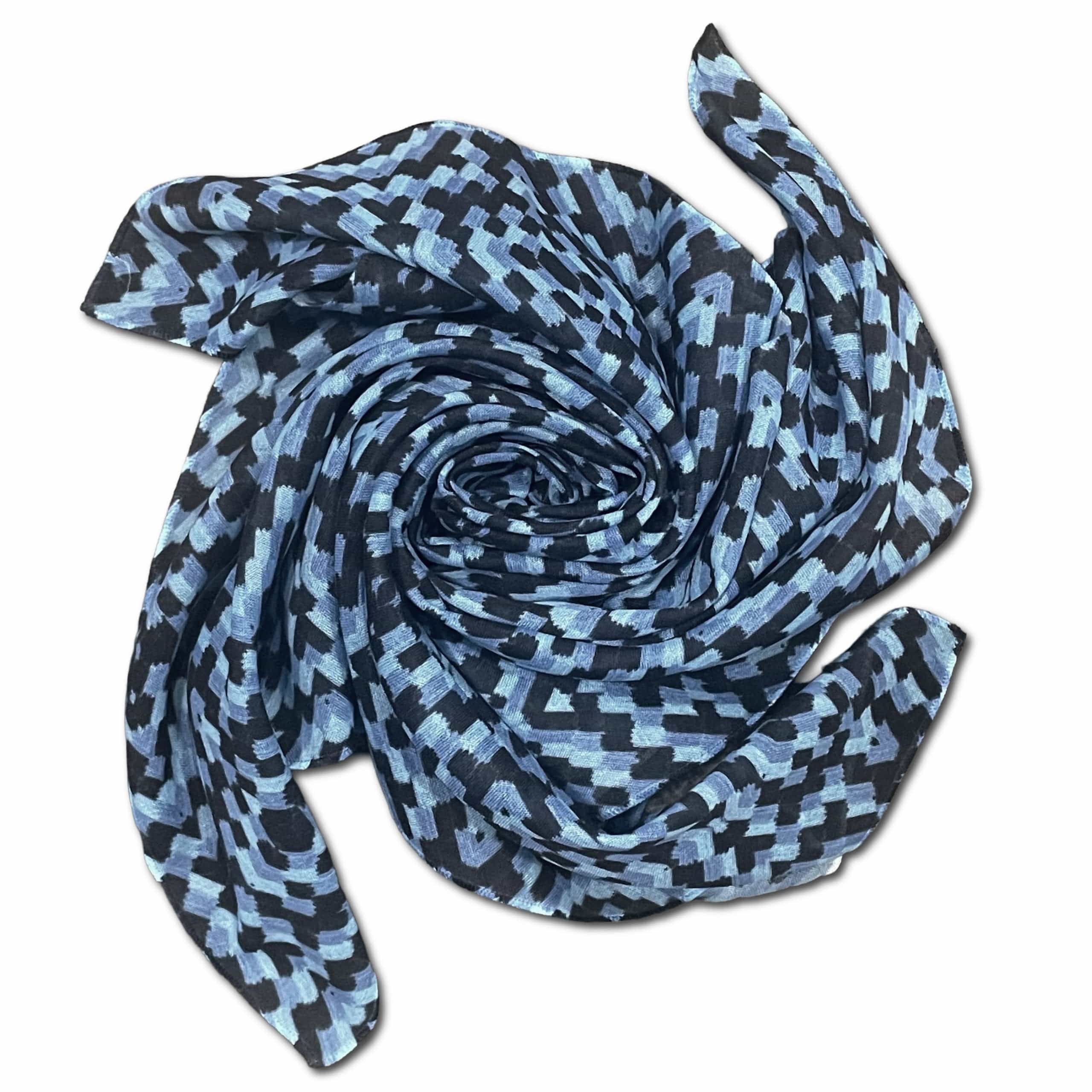 Blue Morpho Butterfly Scarf | Microscopic Wings