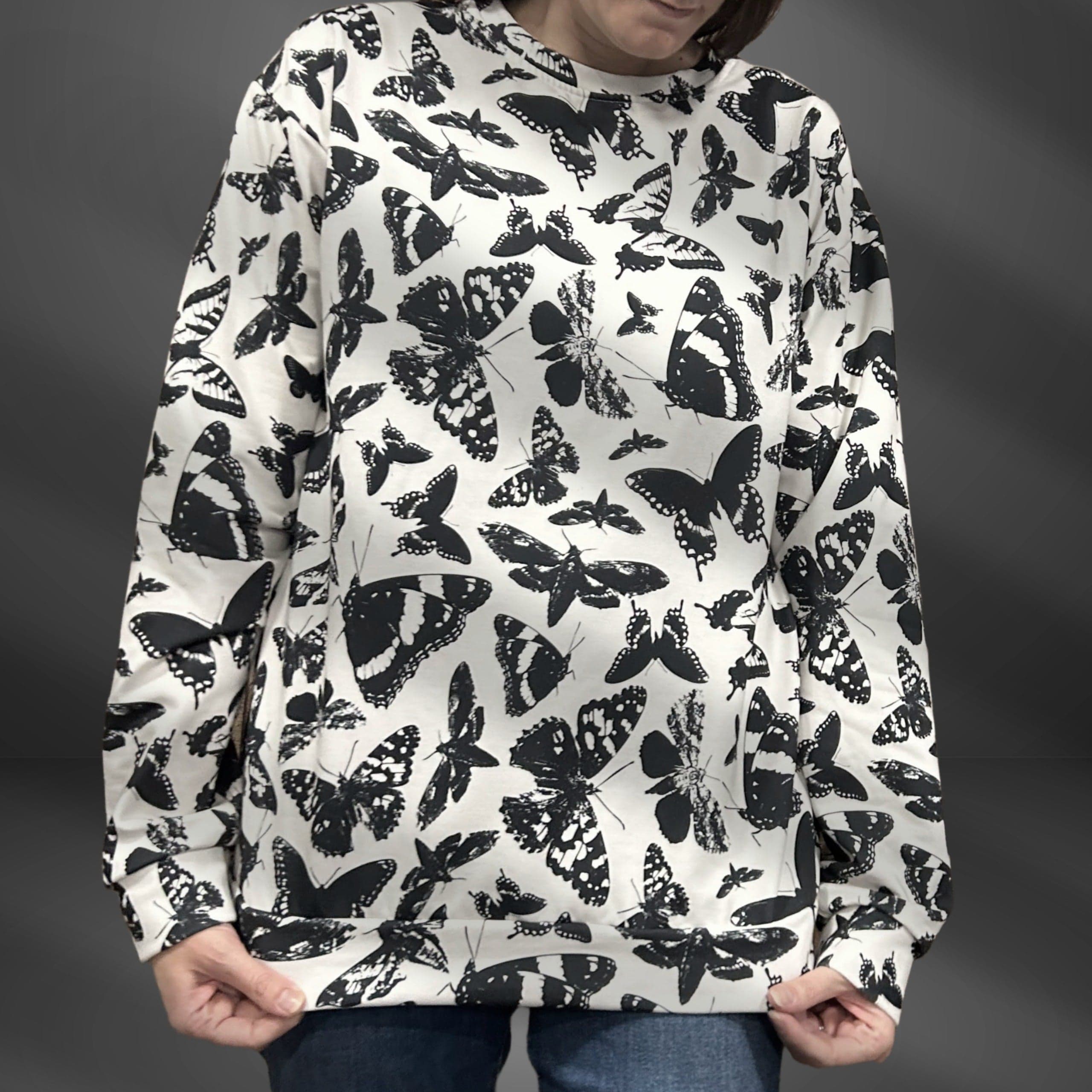 Butterfly + Moth Fashion Sweatshirt