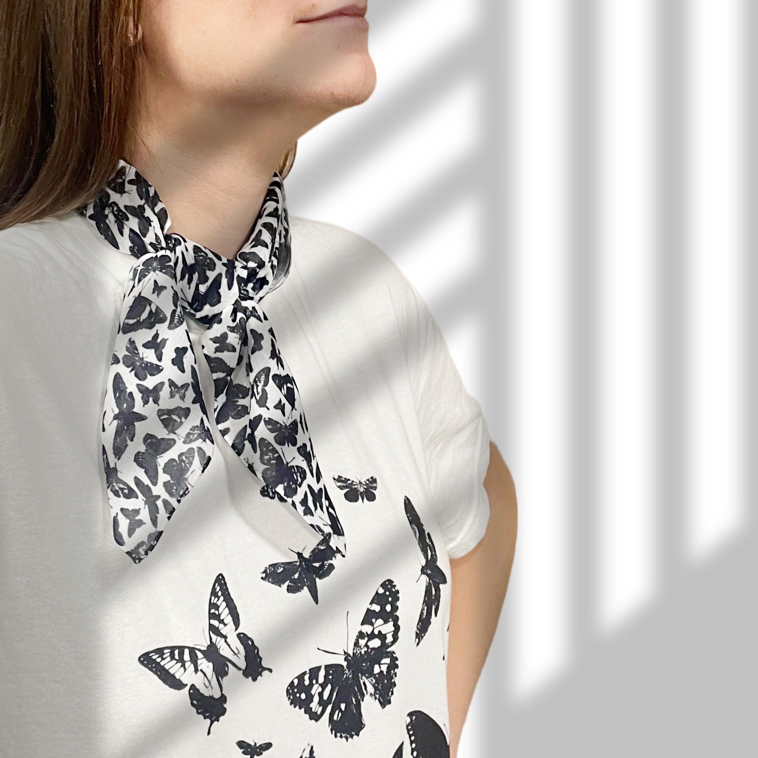 Butterfly + Moth Specimen Scarf