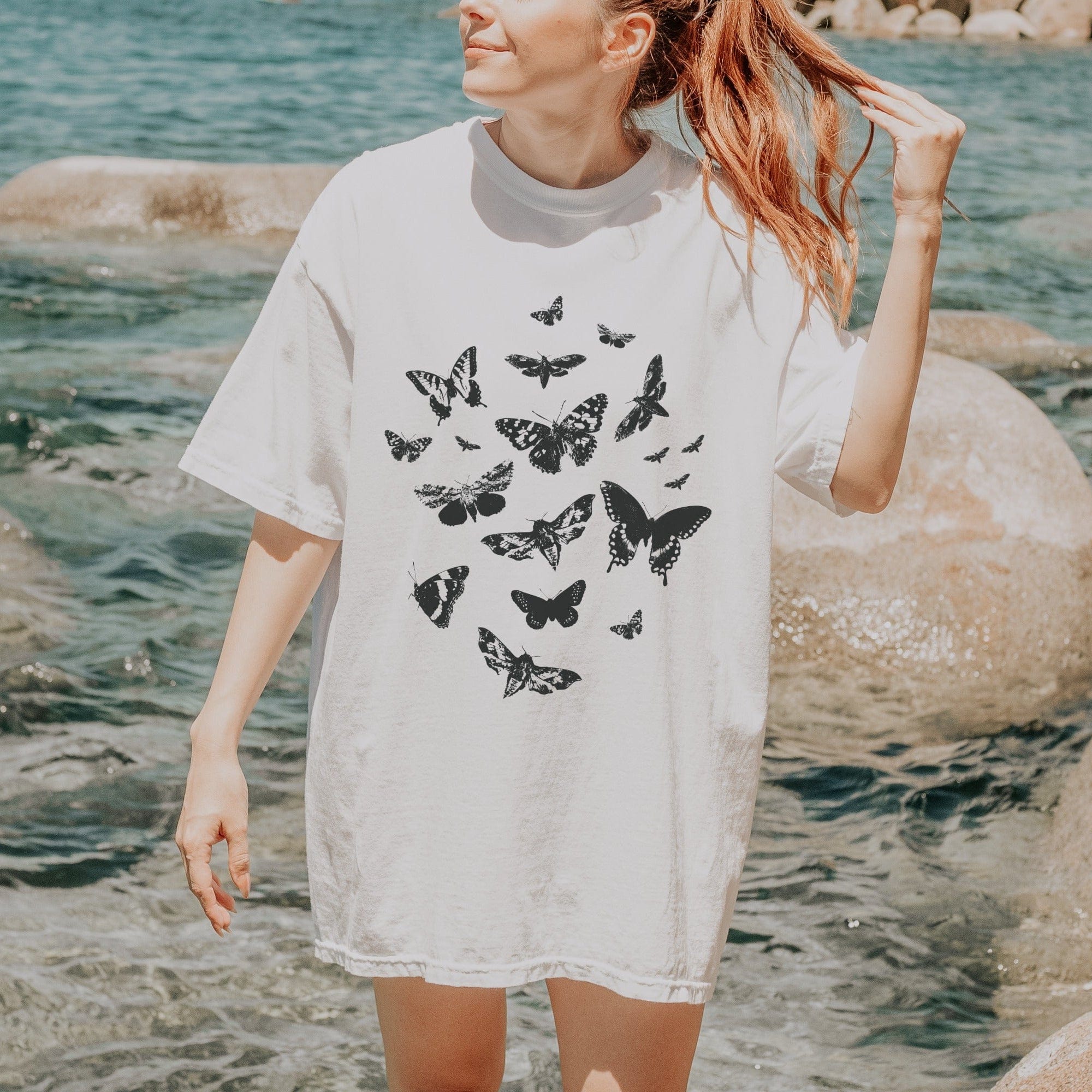 Butterfly + Moth Statement Tee
