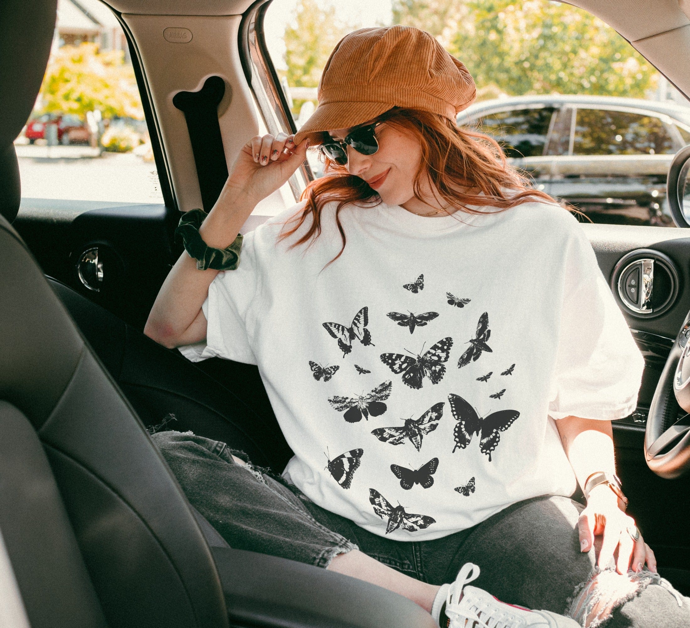 Butterfly + Moth Statement Tee