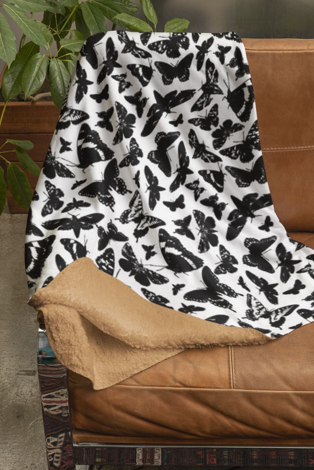 butterfly blanket for surface pattern design licensing