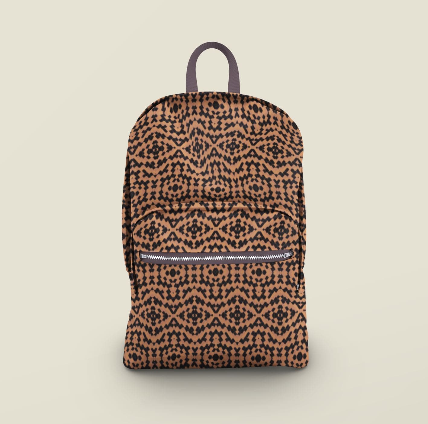 monarch butterfly backpack bag for surface pattern design licensing, microscopic art