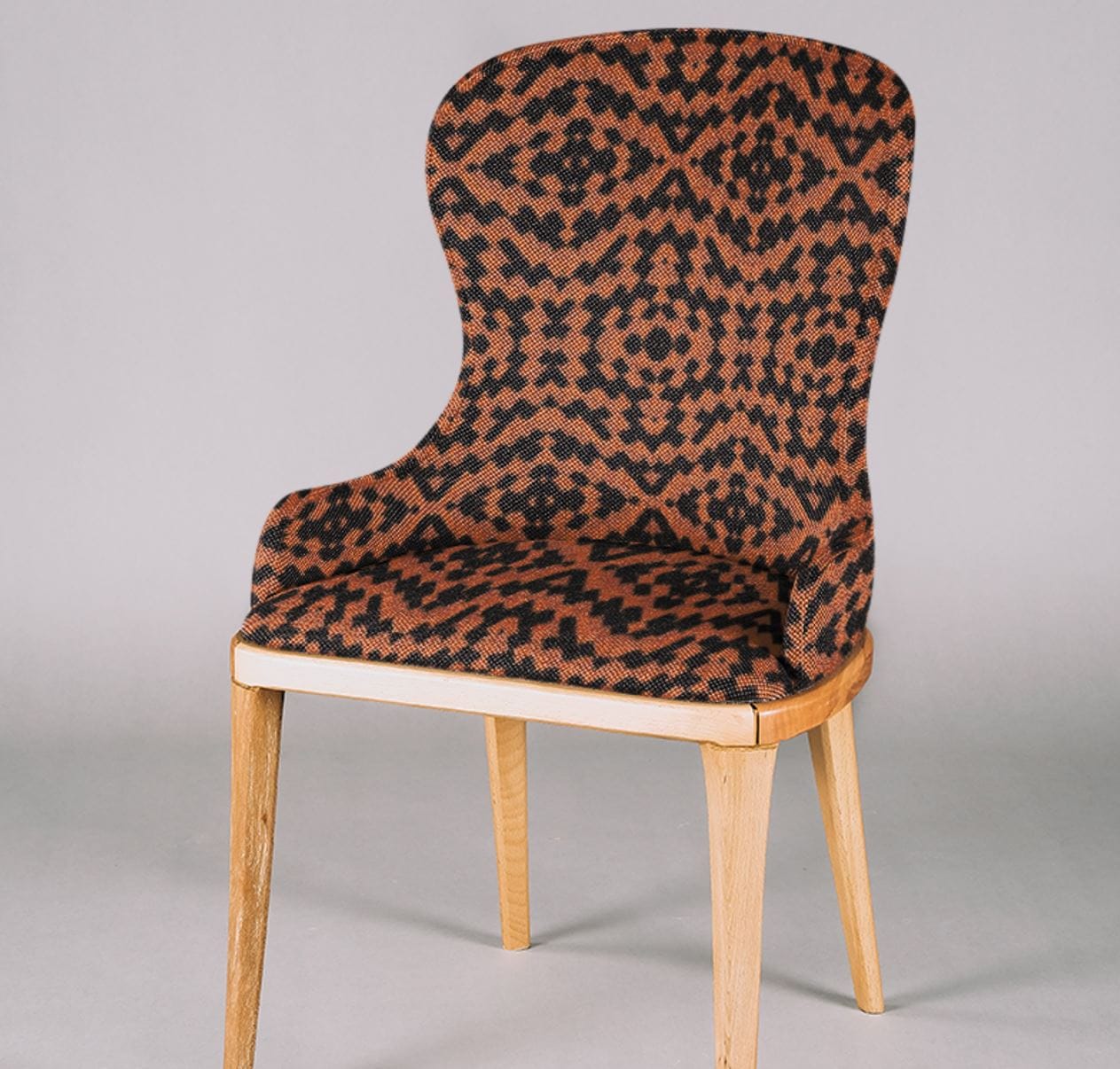 monarch butterfly chair for surface pattern design licensing, microscopic art