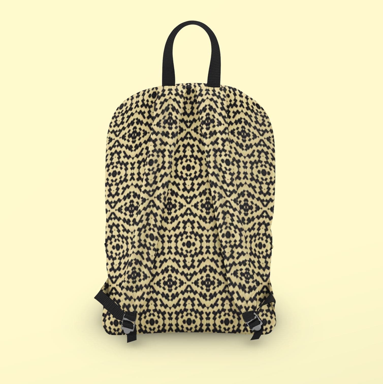 tiger swallowtail butterfly bag backpack for surface pattern design licensing, microscopic art