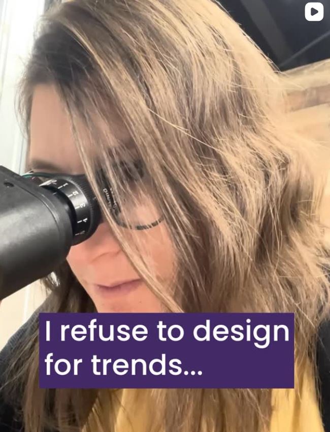 I Refuse to Design for Trends: Wearable Microscopic Art That Tells a Story