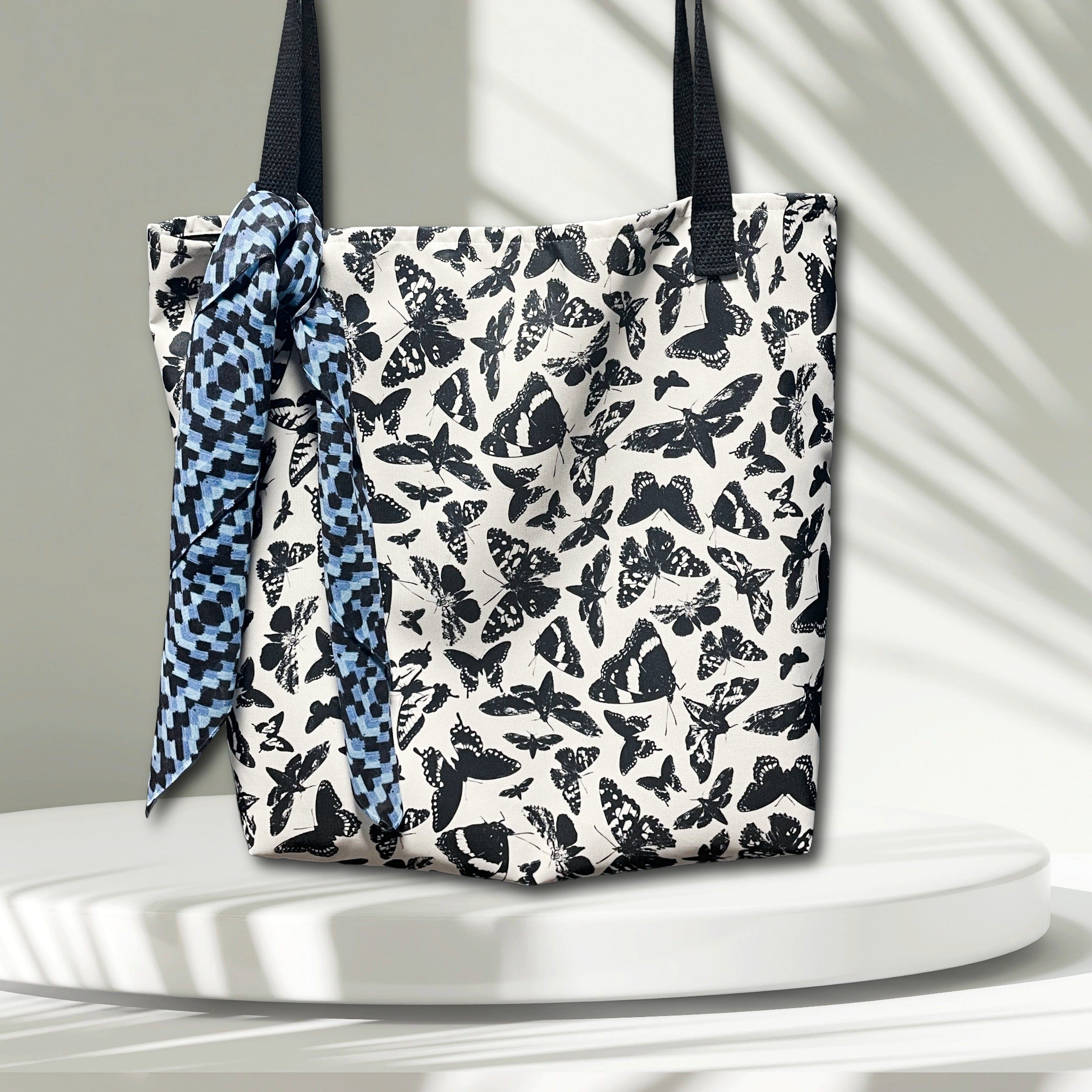 Blue Morpho Butterfly Scarf | Microscopic Wings