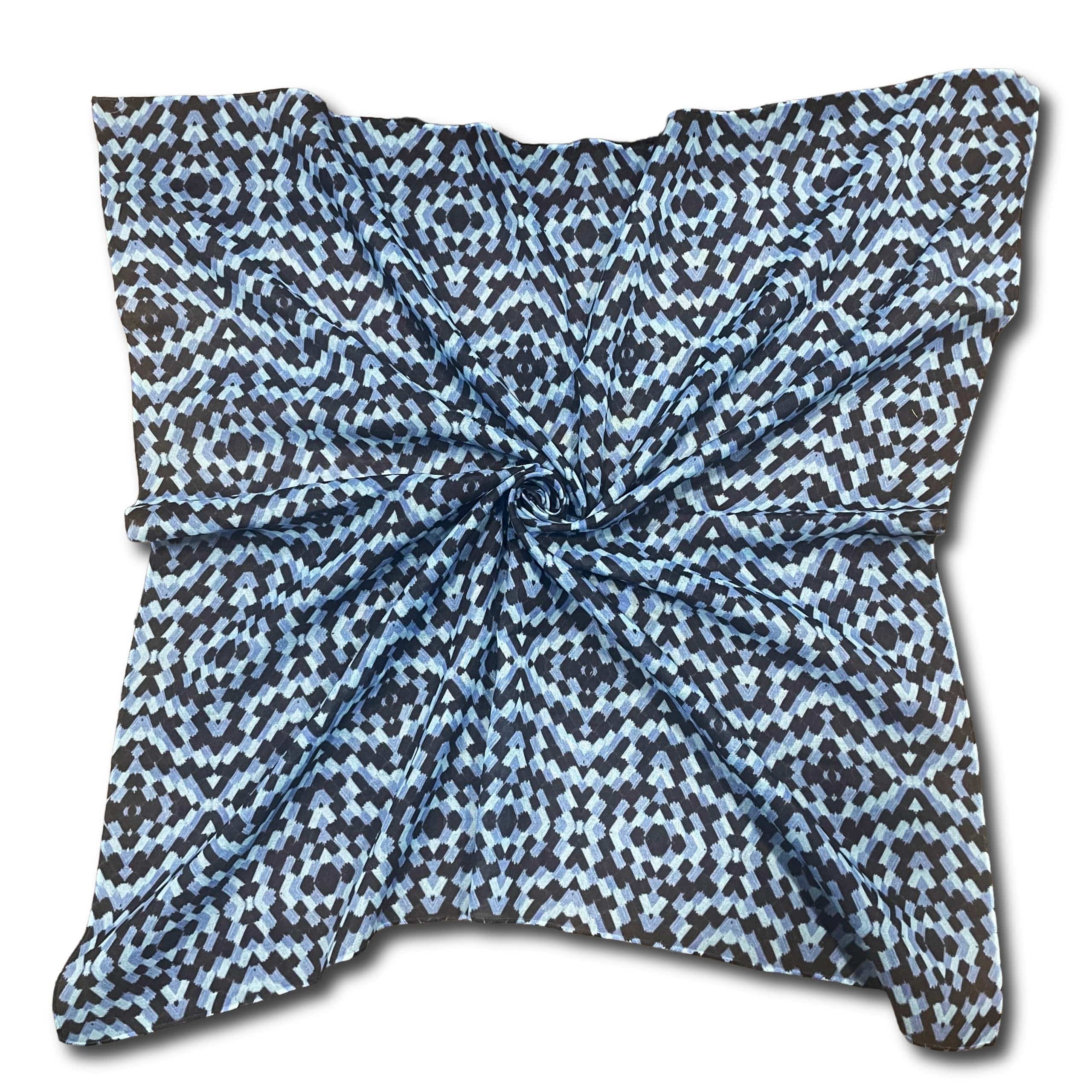 Blue Morpho Butterfly Scarf | Microscopic Wings