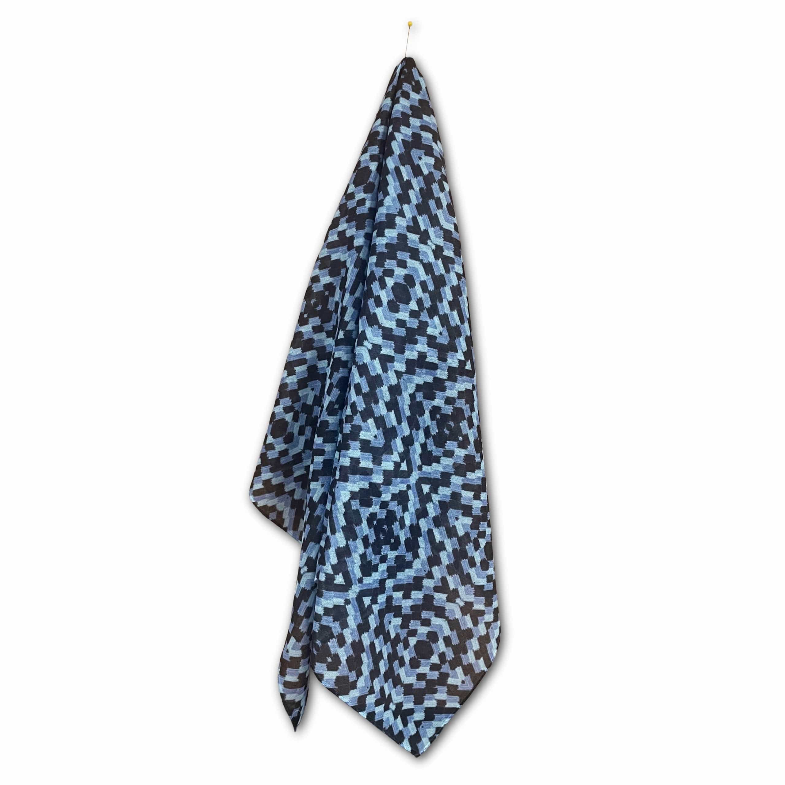 Blue Morpho Butterfly Scarf | Microscopic Wings