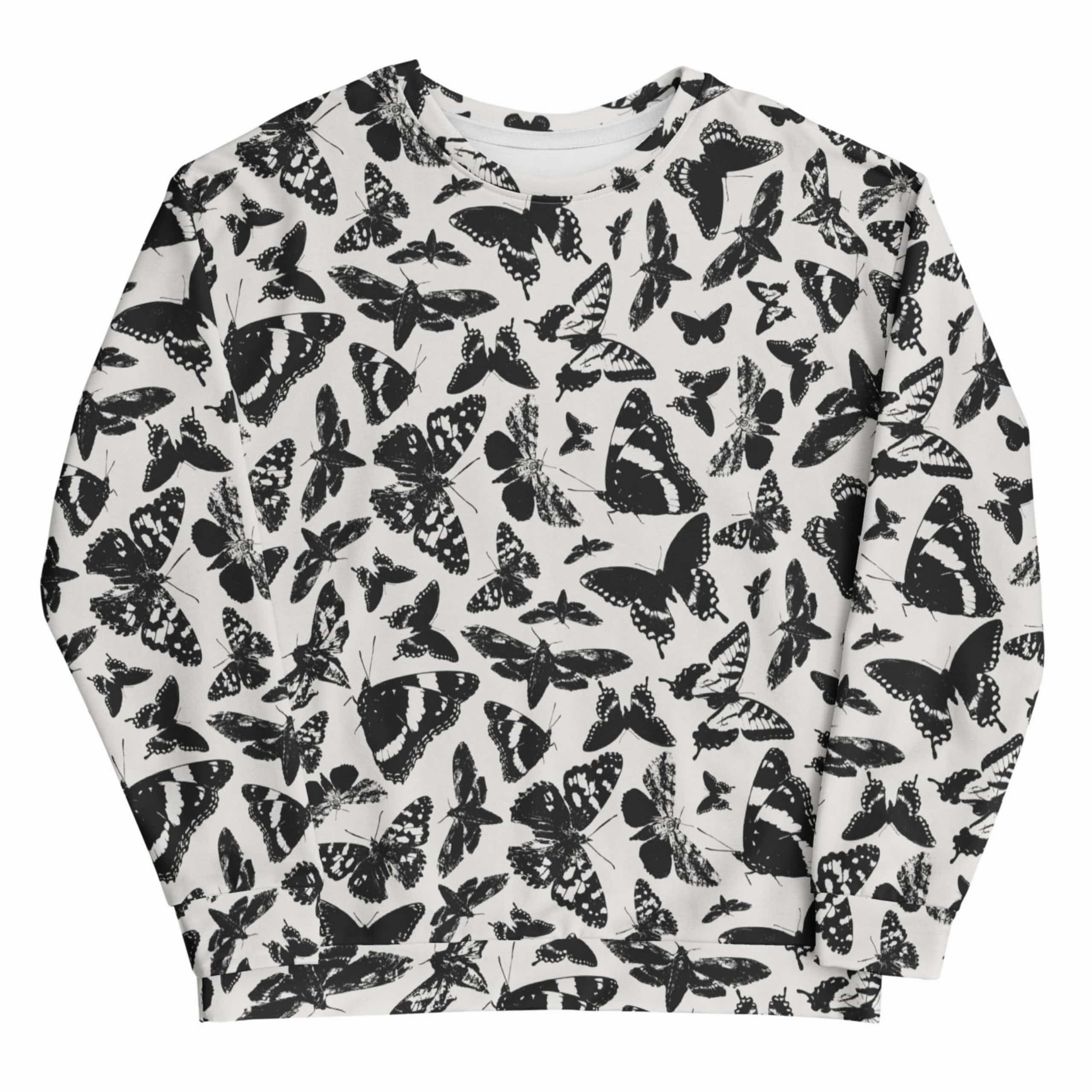 Butterfly + Moth Fashion Sweatshirt