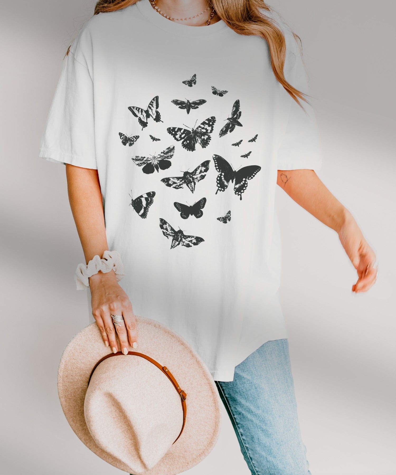 Butterfly + Moth Statement Tee